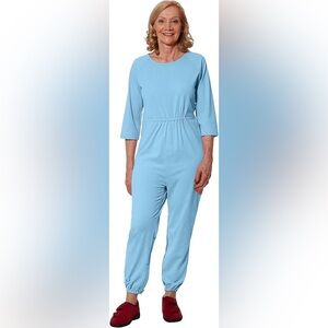 One-piece Anti-strip Jumpsuit Sleepwear for Dementia and Alzheimer’s Patients